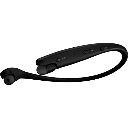 LG Tone Style HBS-SL5 Bluetooth Wireless Stereo Neckband Earbuds Tuned by Meridian Audio,Black