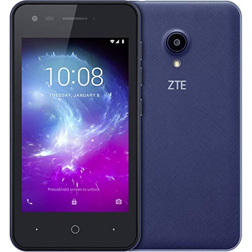 ZTE Blade L130 2019 Android 9.0 Go Edition 8 GB Factory Unlocked (Blue)