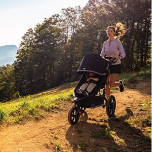 BOB Gear Alterrain Pro Jogging Stroller, Lunar - Ultra-Reflective Accents