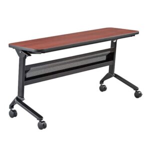 safco flip-n-go® 18 x 60 rectangular training table, lpl