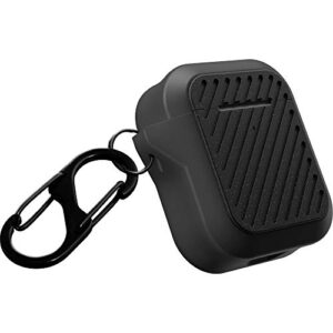 laut - capsule impkt for airpods 2 and 1 charging case | ultra-tough | impact ready | front led visible (slate)