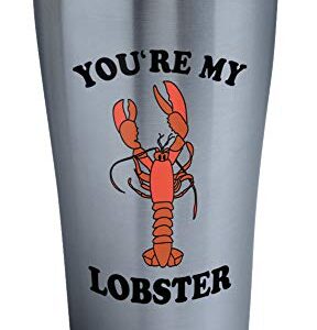 Tervis Friends - Lobster Triple Walled Insulated Tumbler Cup Keeps Drinks Cold & Hot, 20oz, Stainless Steel