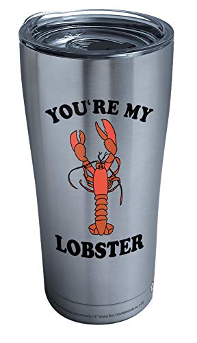 Tervis Friends - Lobster Triple Walled Insulated Tumbler Cup Keeps Drinks Cold & Hot, 20oz, Stainless Steel