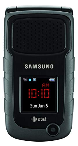 Samsung Rugby II, Black (AT&T) (Renewed)