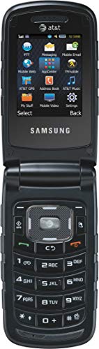 Samsung Rugby II, Black (AT&T) (Renewed)