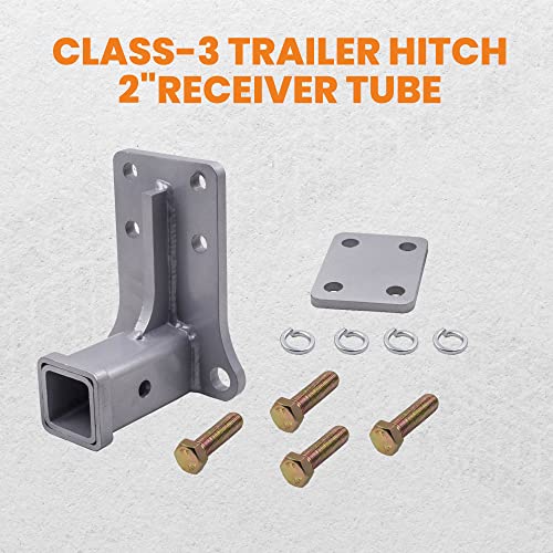 Class-3 Hitch 2" Receiver for Mercedes W163 ML-Class ML320 ML350 ML430 ML500 1998 1999 2000 2001 2002 2003 2004 2005 Trailer Hitch Class III