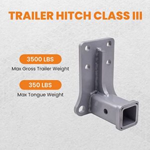 Class-3 Hitch 2" Receiver for Mercedes W163 ML-Class ML320 ML350 ML430 ML500 1998 1999 2000 2001 2002 2003 2004 2005 Trailer Hitch Class III