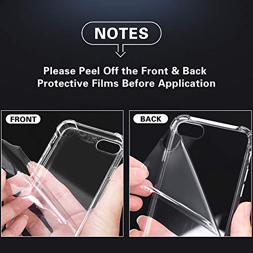 OnePlus 7 Pro Case, IDweel Crystal Clear Soft TPU Transparent Bumper Shock Absorption Technology Raised Bezels Slim Protective Cover for OnePlus 7 Pro (HD Clear)