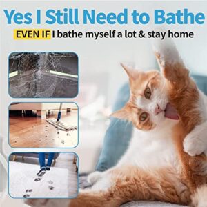 Mooncat Waterless Cat Shampoo, Licking Safe Dry Shampoo for Cats, No Rinse Foam Cat Bath, Grooming for Cat, Kitten Sensitive Skin, Dander Reducing, Paraben Free, pH Balanced (5 oz) Shampoo ONLY