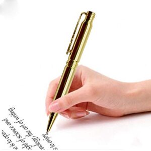 pen kit mall rifle bullet pen refillable gold ballpoint bullet shaped twist pen (one pen)