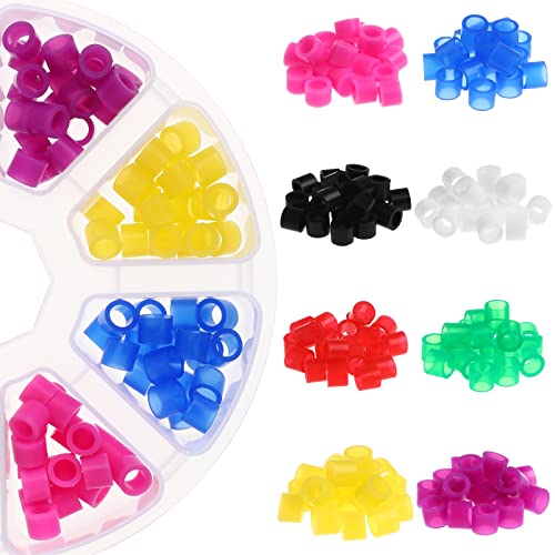 160pcs Dental Code Ring Dental Code Rings Silicone Instrument Code Rings for Color Code Rings Hospital Orthodontic Code Ring