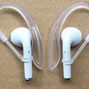 JNSA Air Pods Pro 2 Ear Hook [Compatible with AirPods Pro 2/1 & AirPods3/2/1] [Comfort][Lightweight][Anti Slip , Anti Drop , Anti Lost] AirPod EarHooks Clear