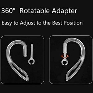 JNSA Air Pods Pro 2 Ear Hook [Compatible with AirPods Pro 2/1 & AirPods3/2/1] [Comfort][Lightweight][Anti Slip , Anti Drop , Anti Lost] AirPod EarHooks Clear