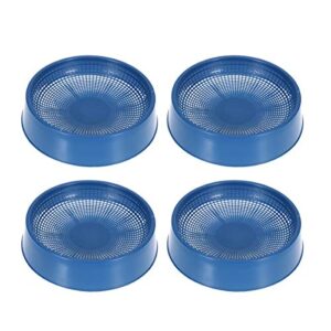 Balacoo 4Pcs Plastic Bird Nest Bird Cage Breeding Hatching Pan for Pigeon Finch Parrot Canary