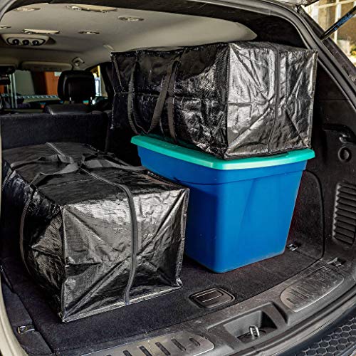 BAG-THAT! 5 Moving Bags Heavy Duty Extra Large Stronger Handles Wrap Storage Bags Totes for Storage Packing Bags Moving Supplies Storage Boxes Storage totes Moving Boxes Packing Supplies Packing Box