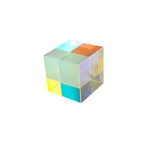 23mm x-cube rgb prism dispersion prism for physics and decoration 1pcs