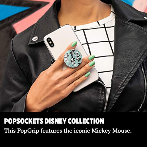 PopSockets: PopGrip with Swappable Top for Phones & Tablets - Mickey Mint Pattern