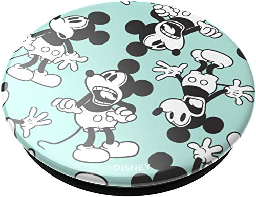 PopSockets: PopGrip with Swappable Top for Phones & Tablets - Mickey Mint Pattern