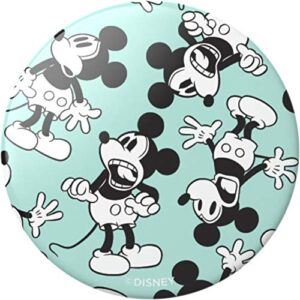 PopSockets: PopGrip with Swappable Top for Phones & Tablets - Mickey Mint Pattern