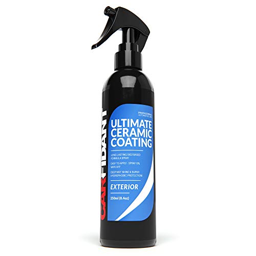 Carfidant Ceramic Coating Spray - Premium Paint Polishing Spray - Hydrophobic Paint Sealant Polish Spray