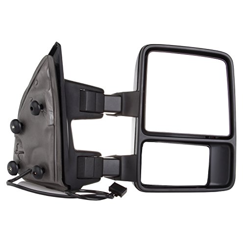 FEIPARTS Tow Mirrors Fit for 1999-2015 for Ford for F250/for F350/for F450/for F550 Super Duty Towing Mirrors with Left Right Side Manual Operation Non-Heated with Turn Signal Light