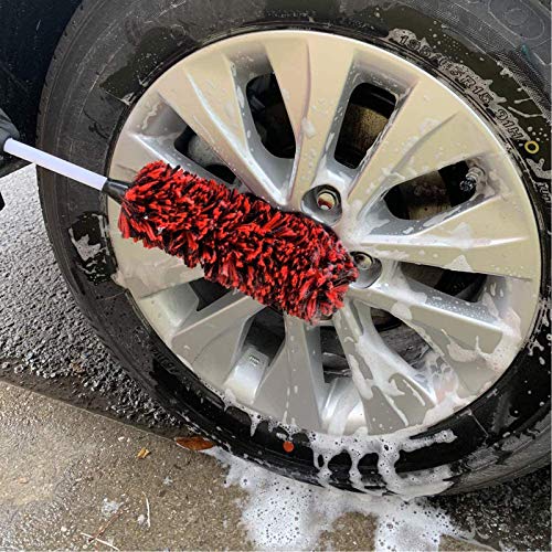 brushdepot Car Wash Brush - Safe and Soft Polypropylene Fibers for All Wheel Types