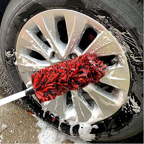 brushdepot Car Wash Brush - Safe and Soft Polypropylene Fibers for All Wheel Types