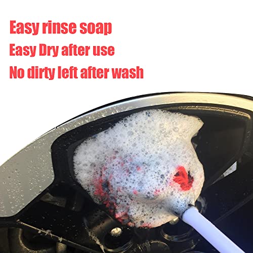 brushdepot Car Wash Brush - Safe and Soft Polypropylene Fibers for All Wheel Types