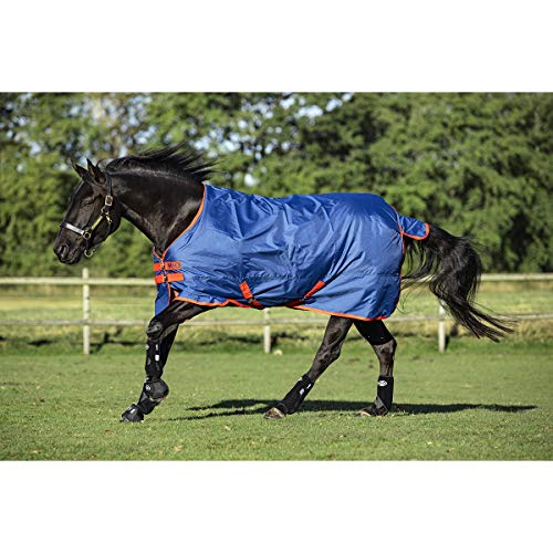 Horseware Mio 200G Medium Turnout Blanket Dark Blue/Dark Blue & Red 78