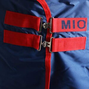 Horseware Mio 200G Medium Turnout Blanket Dark Blue/Dark Blue & Red 78