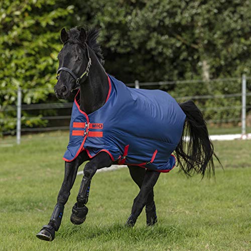 Horseware Mio 200G Medium Turnout Blanket Dark Blue/Dark Blue & Red 78