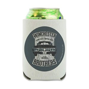 supernatural brother's impala can cooler - drink sleeve hugger collapsible insulator - beverage insulated holder