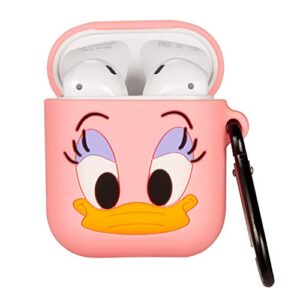 [bodhitheory] compatible with airpods 1&2 case,cute 3d funny cartoon character silicone airpod cover, fun cool catalyst design skin kits,fashion cases for girls kids teens boys air pods(donald duck)