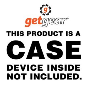 WGear Customized Travel Case for Beats Powerbeats Pro - Totally Wireless Earphones, Mesh Cable Pocket, Elastic Secure Strap, Elite Wrist Strap (Smoke White)