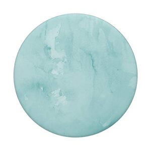 Watercolor Teal PopSockets PopGrip: Swappable Grip for Phones & Tablets