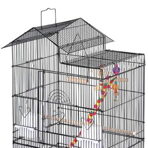 Topeakmart Large Flight Parakeet Cage for 3 Birds