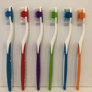 Ora-Zen 6pcs Each Firm Adult Toothbrush