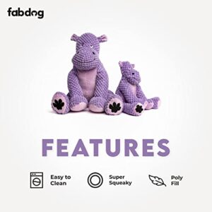 fabdog, inc. Floppy Hippo Dog Toys (Large)