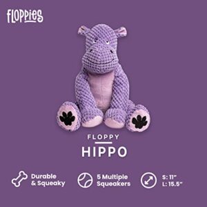 fabdog, inc. Floppy Hippo Dog Toys (Large)