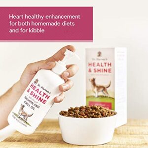 Dr. Harvey's Health & Shine Salmon and Krill Fish Oil for Dogs- Supports Healthy Heart, Brain, and Eyes (16 FL OZ)