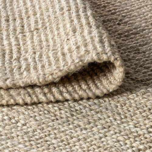 JONATHAN Y NRF102B-2 Pata Hand Woven Chunky Jute Light Ivory 2 ft. x 8 ft. Runner-Rug, Farmhouse, Easy-Cleaning, for Bedroom, Kitchen, Living Room,