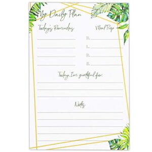 Calendar Sticky Notes for Monthly, Weekly, and Daily in Floral Print (8 Pack)