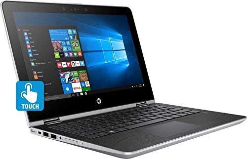 HP Pavilion x360, Premium 2019 Flagship 11.6 inch HD IPS Touchscreen 2 in 1 Laptop, Intel Quad-Core Pentium Silver N5000, 4GB DDR4, 500GB HDD, HD Webcam Bluetooth 4.2 802.11ac USB 3.1 HDMI Win 10