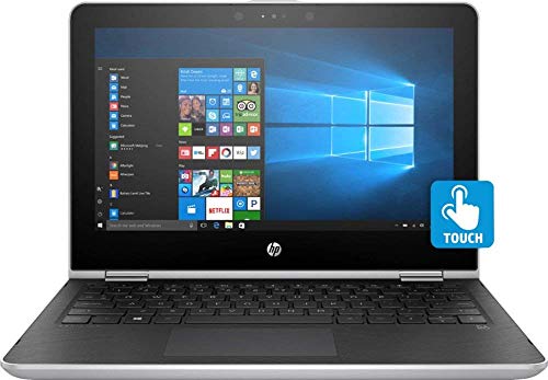 HP Pavilion x360, Premium 2019 Flagship 11.6 inch HD IPS Touchscreen 2 in 1 Laptop, Intel Quad-Core Pentium Silver N5000, 4GB DDR4, 500GB HDD, HD Webcam Bluetooth 4.2 802.11ac USB 3.1 HDMI Win 10