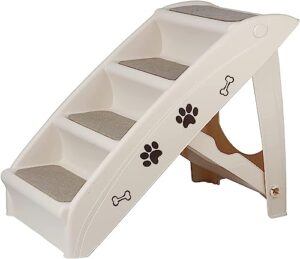 dog stairs to bed pet stairs dog steps for small dogs washable carpet pet stairs for high bed foldable plastic pet steps