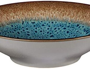 Pfaltzgraff 5239319 Monroe Blue 16-Piece Dinnerware Set, Assorted