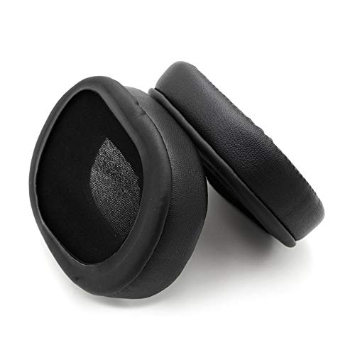 Black Ear Pads Ear Cushions Covers Replacement Foam Compatible with Sony MDR-NC50 MDR-NC60 Headset Headphone