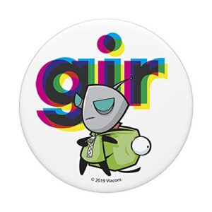 Invader Zim Gir Power Stance PopSockets PopGrip: Swappable Grip for Phones & Tablets