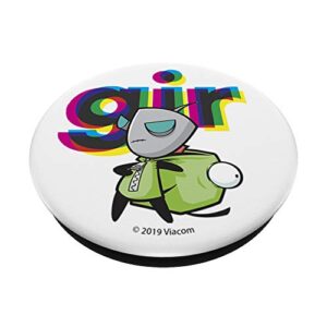 Invader Zim Gir Power Stance PopSockets PopGrip: Swappable Grip for Phones & Tablets