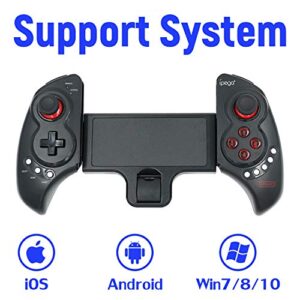 Mcbazel PG 9023S Extendable Wireless Mobile Gaming Gamepad Controller for Android PC Smart Phone (NOT for iOS)